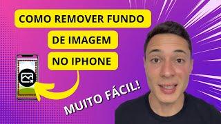 Como remover fundo de imagem no iPhone (muito fácil)