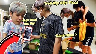 Hiha Troll Đập Điện Thoại Huy Ngu Và Cái Kết ( Hiha và Yummie Vlog )