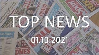 TOP NEWS - Co řeší dnešní tisk? Pátek 1. 10. 2021