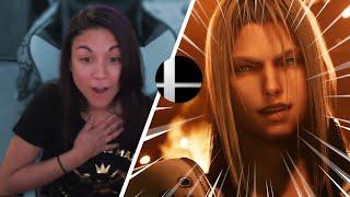 Sephiroth Smash reveal reaction