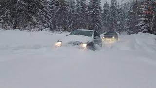 Audi A4 quattro, Q5 quattro vs SNOW 2023