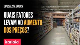 ESPECIALISTA DETALHA QUAIS FATORES INFLUENCIAM NA INFLAÇÃO DO PREÇO DOS ALIMENTOS