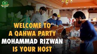 Welcome To A Qahwa Party! Mohammad Rizwan Is Your Host | #BoysReadyHain l #PAKvAUS | PCB