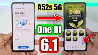 Samsung A52s 5G Got One UI 6.1 Update In India | New Changes 