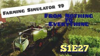 Farming Simulator 19 From Nothing To Everything S1E27 Timelapse  (Logitech G27)