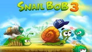 Улитка Боб 3 (Snail Bob 3) прохождение на 3 звезды (уровни 1-7) Прыгающий БОБ