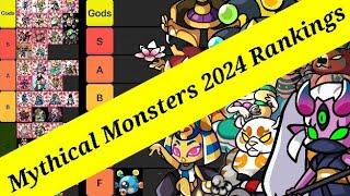 Mythical Monsters Updated Tierlist and Rankings | 2024 Update | Summoner's Greed