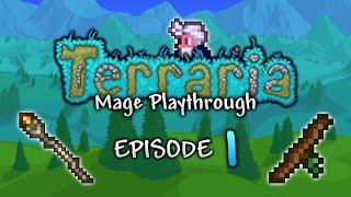 My Terraria Wizarding Journey Begins! | Terraria 1.4.4 Mage Playthrough/Guide (Episode 1)