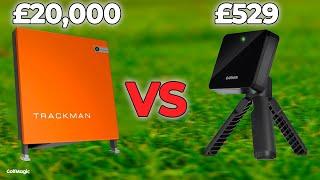 GARMIN R10 (£529) vs TRACKMAN (£20,000) - INDOOR ACCURACY TEST!