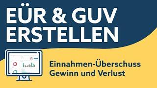 EÜR & GuV erstellen in sevdesk