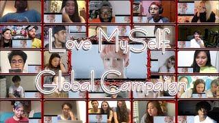 BTS-LOVE MYSELF Global Campaign(방탄소년단 캠페인) MV reaction mashup