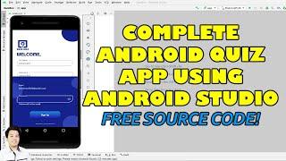 Complete Android Quiz App using Android Studio  | Free Source Code Download
