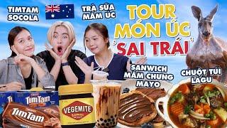 ĐỘC LẠ MÓN ÚC: Kangaroo nấu lagu , Trà sữa Mắm Úc , sandwich mắm chưng  sặc mùi sai tráii