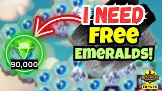 Free 90k Emeralds from Ninja Turtles Mysterious Island Map | Hero Wars Dominion Era