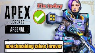 Fix Apex Legends Matchmaking Takes Forever | FIX  Stuck On Matchmaking |Apex Legends Server Status