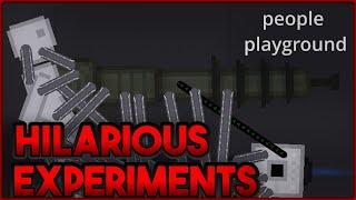 HILARIOUS EXPERIMENTS -THIS GAME IS AWESOME (People Playground | Funny Moments)