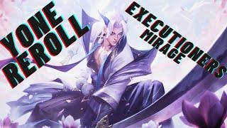 Yone reroll with executioners Mirage - TFT gameplay explained