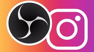 Instagram Live with chat for OBS Studio