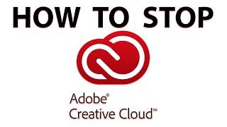 How to Stop Creative Cloud from Launching at Start Up