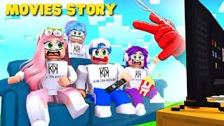 We had the WORST DAY at the Movie Theater!! Roblox Movies Story