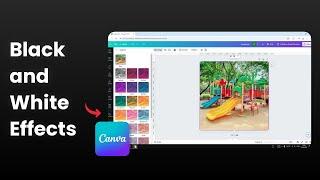 How to Turn a Photo Black and White in Canva