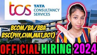 TCS BPS HIRING  2024 Batch ‼️How to apply for TCS NQT BPS  Interview Process Explained Tamil 2024