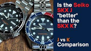 Is the Seiko SKX "J" really better than the "K" version?