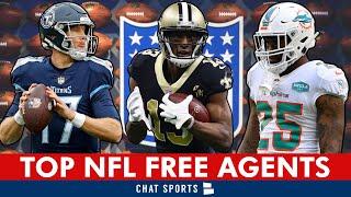 Top 20 NFL Free Agents Left After The 2024 NFL Trade Deadline