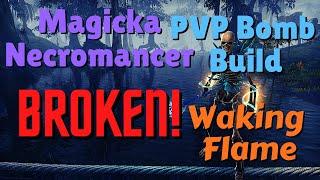 Magicka Necromancer PVP Bomb Build - Waking Flame