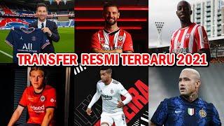 RESMI NEW! 20 Transfer Pemain Sepakbola Top Eropa Agustus 2021 Part 15, Messi, Adam Armstrong, DLL