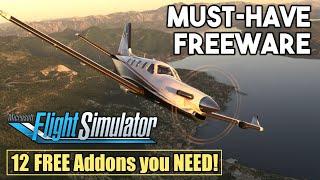 Flight Simulator 2020 MUST-HAVE Freeware | 12 Addons that YOU NEED!