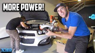 We Put a BIG TURBO on a Chevy Sonic! (because why not)