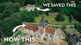 We have a NEW HISTORIC RESTORATION project  (outside the Chateau walls)