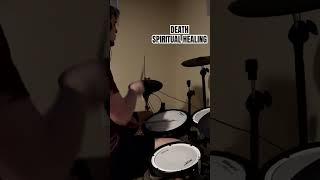 DEATH - SPIRITUAL HEALING DRUM COVER / TOMB MOLD SUCKS !! DEATH RULES !!