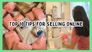 Top 10 Tips for Selling Online (Small Business Edition)  Crochet Etsy Tips & Tricks