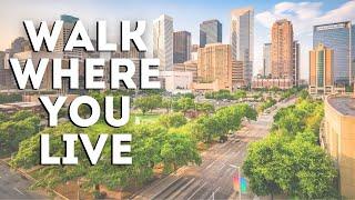 Houston's Most WALKABLE Neighborhoods Ranked!