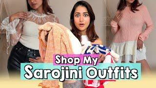 Trying Best Sarojini Nagar Winter Outfits from My Thrift Store  | Is It Worth it?