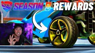 *NEW* THESE ARE THE BEST SEASON REWARDS WHEELS EVER!! Rocket League Season 9 Ranked Rewards