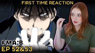 Fullmetal Alchemist: Brotherhood E52 & E53 | First time REACTION