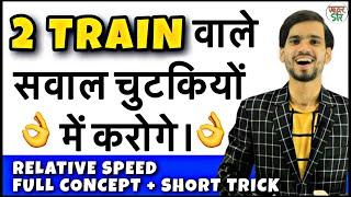 Time speed and Distance Tricks | Relative Speed | Concept/Problems/Solutions/Trick/Questions | Part2