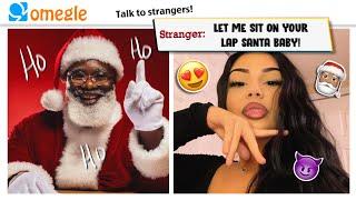 Santa Claus Surprises Strangers on Omegle!