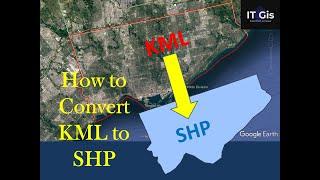KML to SHP Conversion in ArcGIS || How To Convert KML File Into Shapefile || File Conversion | ITGis