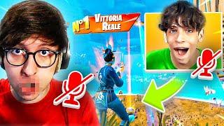 VINCERE SENZA PARLARE su FORTNITE con LUCAS!! @smokaTV