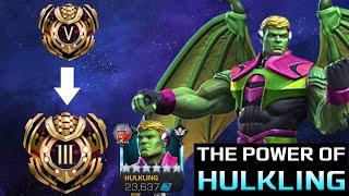 THIS RANKUP COMPLETELY CHANGED MY ACCOUNT: The Unbelievable Power of Hulkling! | Mcoc