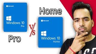 Windows 10 Home vs Pro | Major diffrences of windows 10 Pro and Home