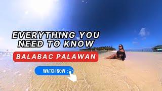 Balabac Palawan Philippines Tour | Budget & Itinerary | 2024 Kamp Malaya