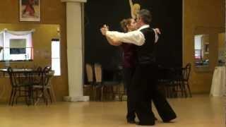 International Quickstep Lesson 7, Natural Turn, Back Lock Combination