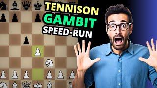 Brilliant Tennison Gambit Speed-Run 