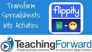 Transform Google Sheets into Activities with Flippity