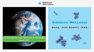 Фонд «Мир Вокруг Тебя» Siberian Wellness: создаем зеленое будущее!